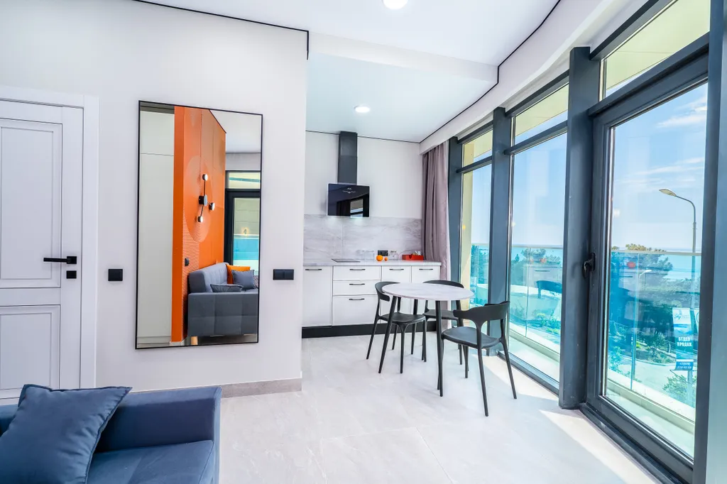 Видовые апартаменты с видом на море