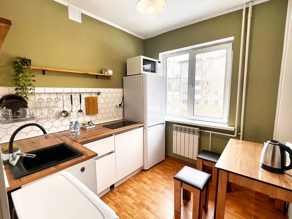 Квартира Уютная 1-комнатная квартира в районе Областной больницы — Иркутск