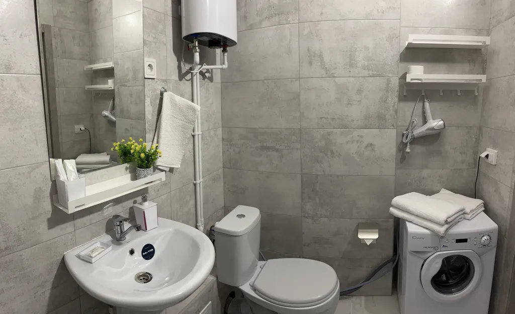 Видовая квартира с кухней-гостиной и спальней