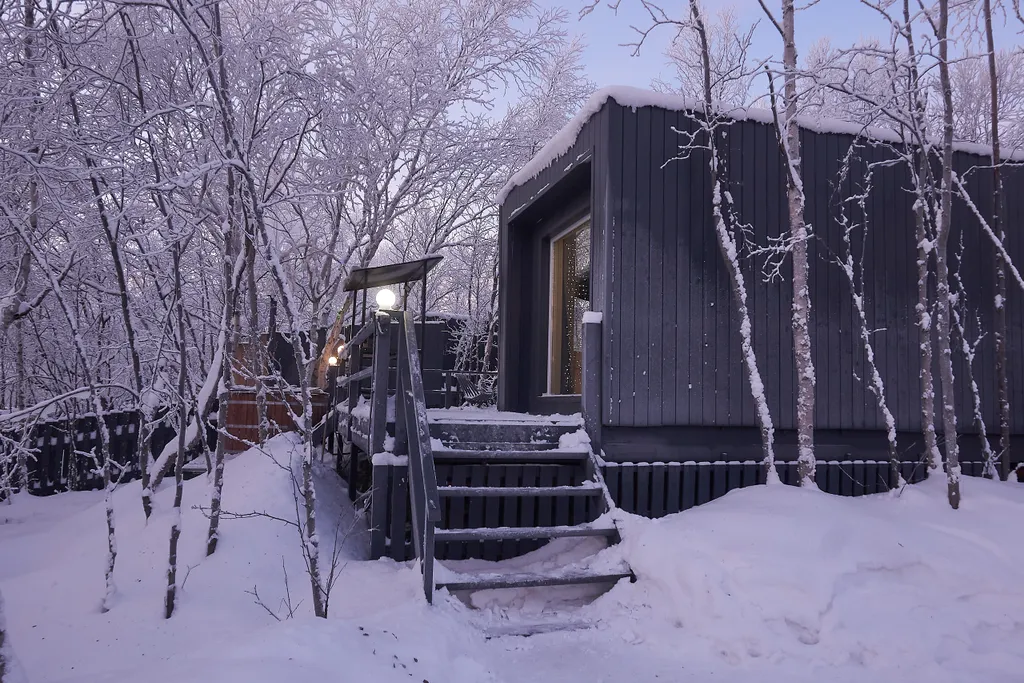 Уютный домик с купелью и баней на дровах однокомнатный