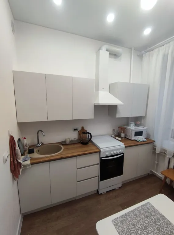 Светлая квартира с видом на Костёл и новым ремонтом