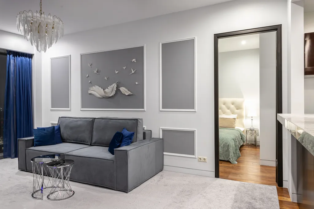 Красивый апартамент в башне ОКО Москва-сити с видом на город