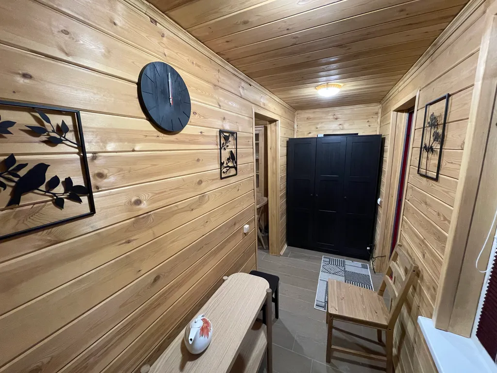 Деревянный домик со spa зоной