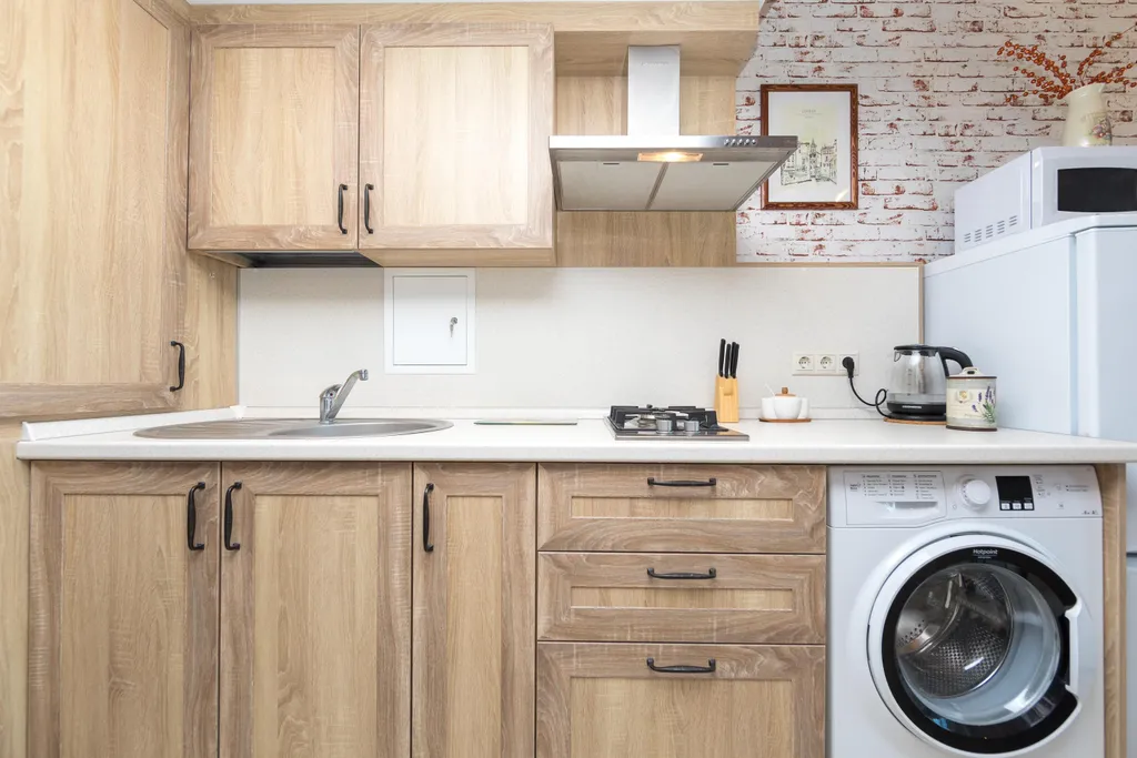 Двухуровневая стильная квартира у моря