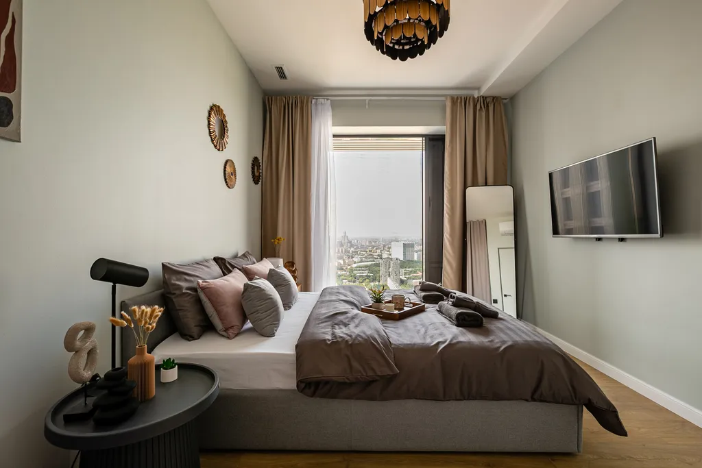 Квартира Квартира Бизнес класс на 52 этаже, умный дом и потрясающий вид на Москву — Москва