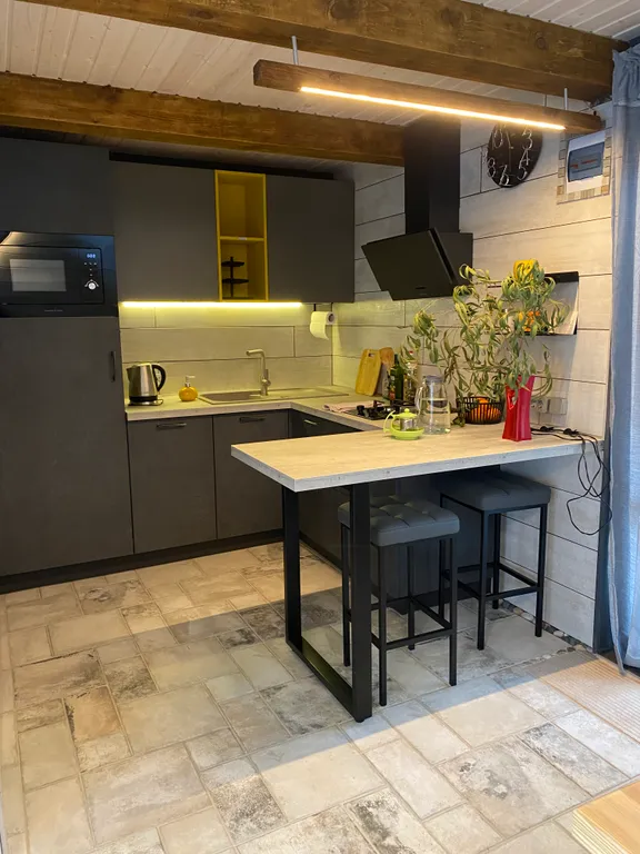 Уединенный эко-дом с видом на горы