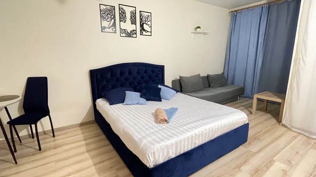 Уютная теплая студия рядом с мед городком