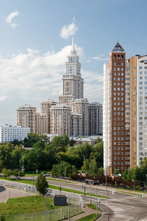 Квартира Квартира с панорамными окнами у метро — Москва