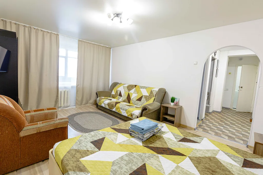 Двухкомнатная квартира в 2-х остановках от парка