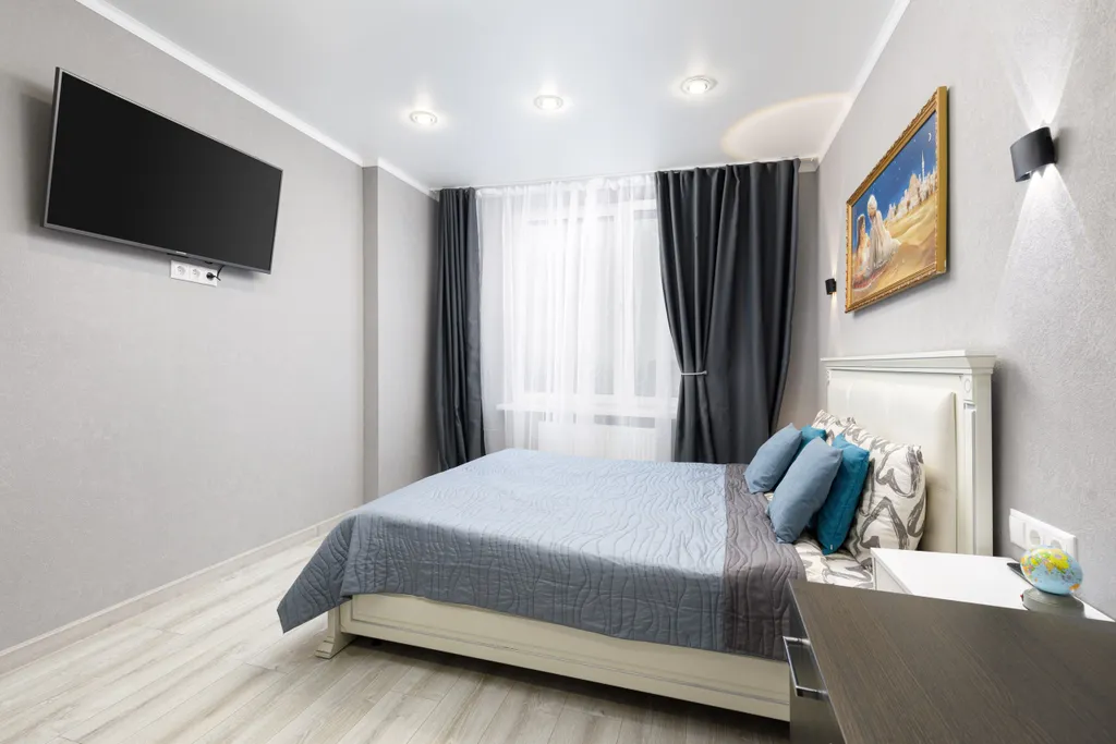 Новая однокомнатная квартира с красивым видом на ночные Люберцы — аренда посуточно в Люберцы