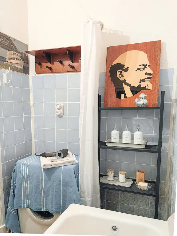 Уникальная двухкомнатная квартира в стиле ретро