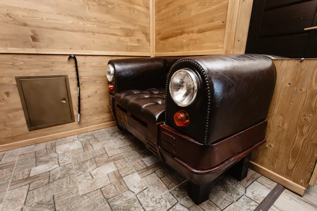 Студия # 3 с закрытой парковкой и мангалом