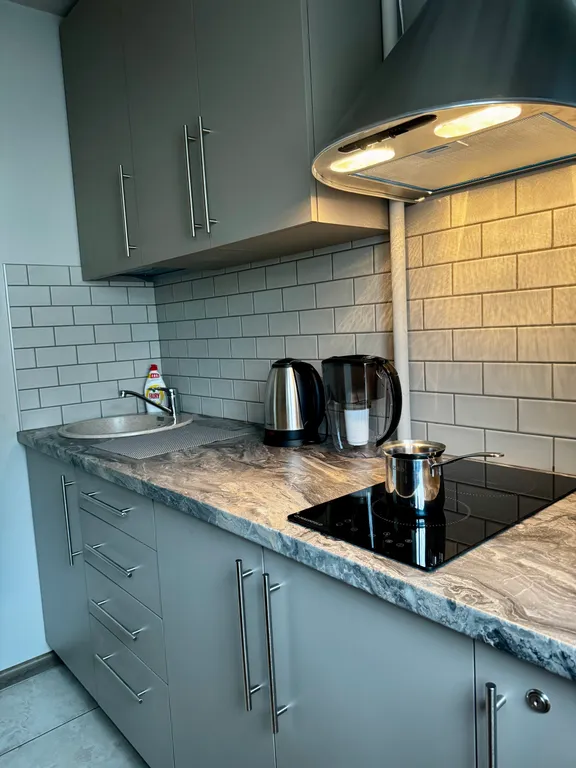 Квартира в бежевых тонах с видом на Поганкины палаты