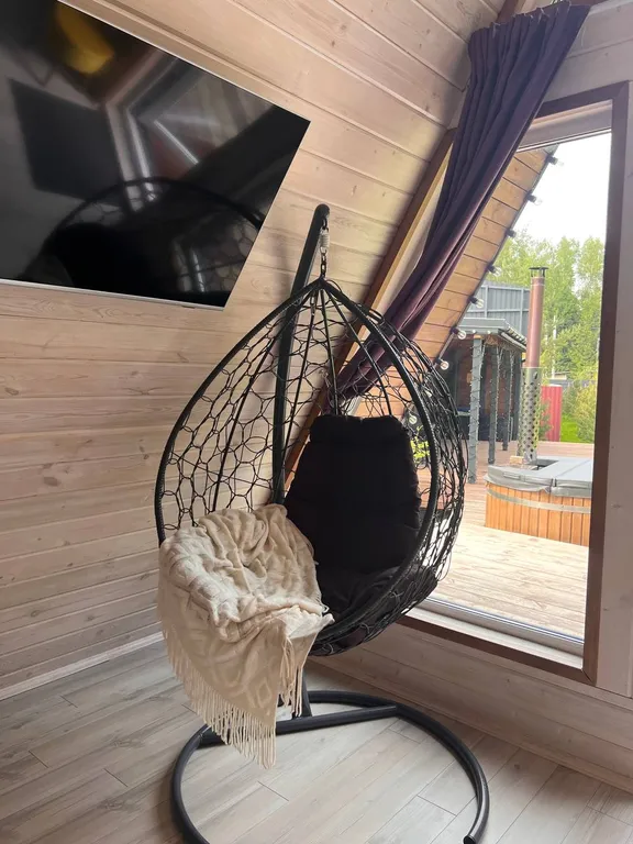 Домик с купелью фурако и русской баней