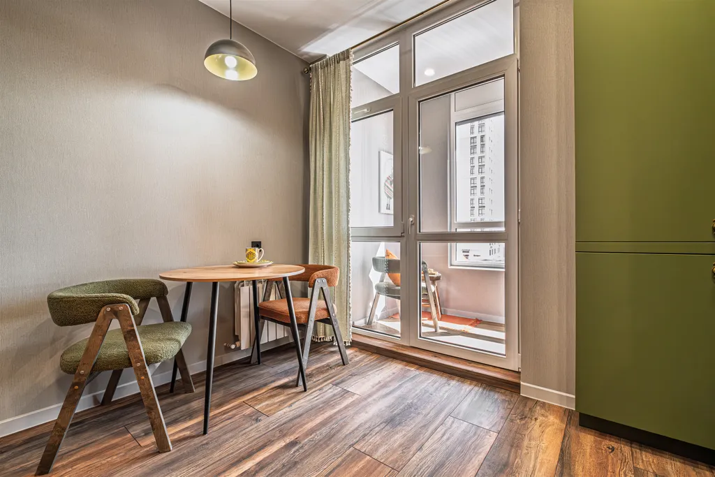 Квартира с уникальным дизайном и творческой концепцией