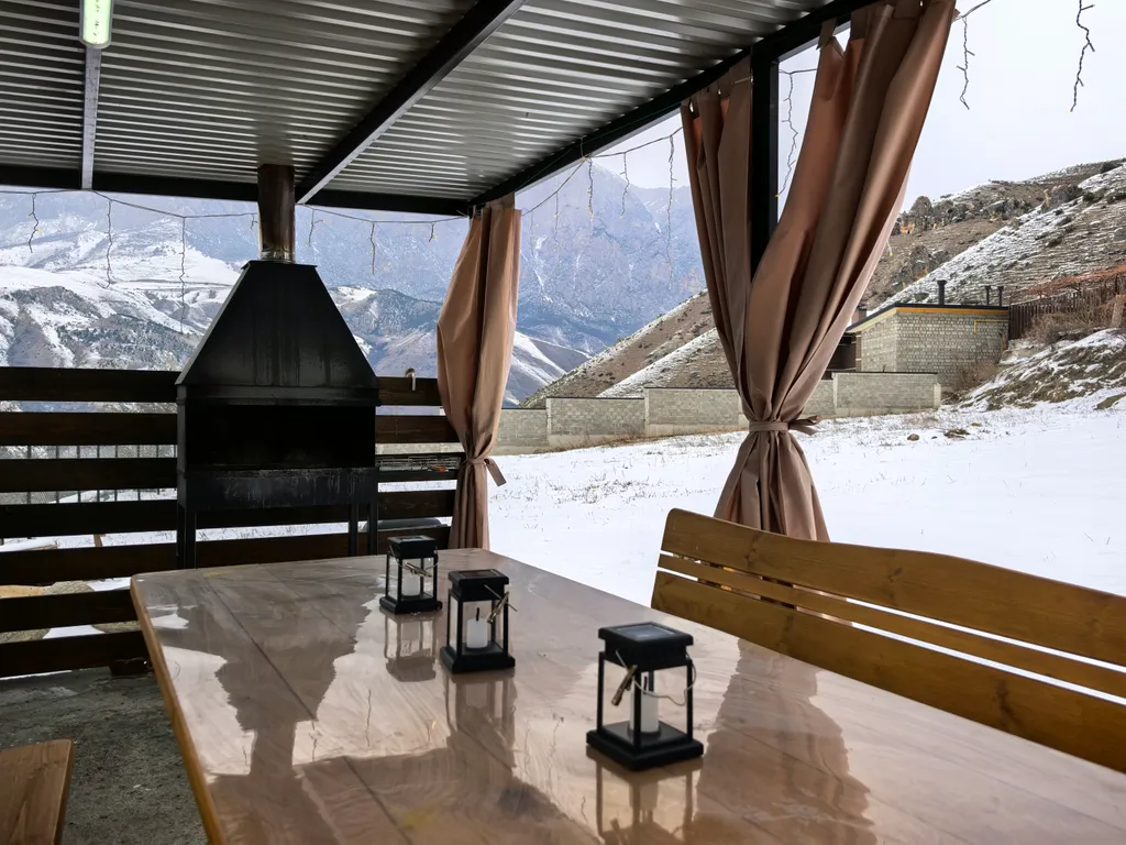 Дом с видом на горы