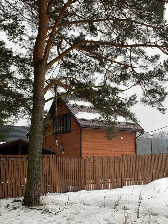 Новый уютный дом-баня с банным чаном у соснового леса