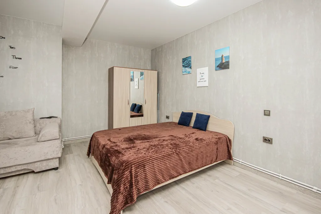 Уютная студия в Октябрьском районе