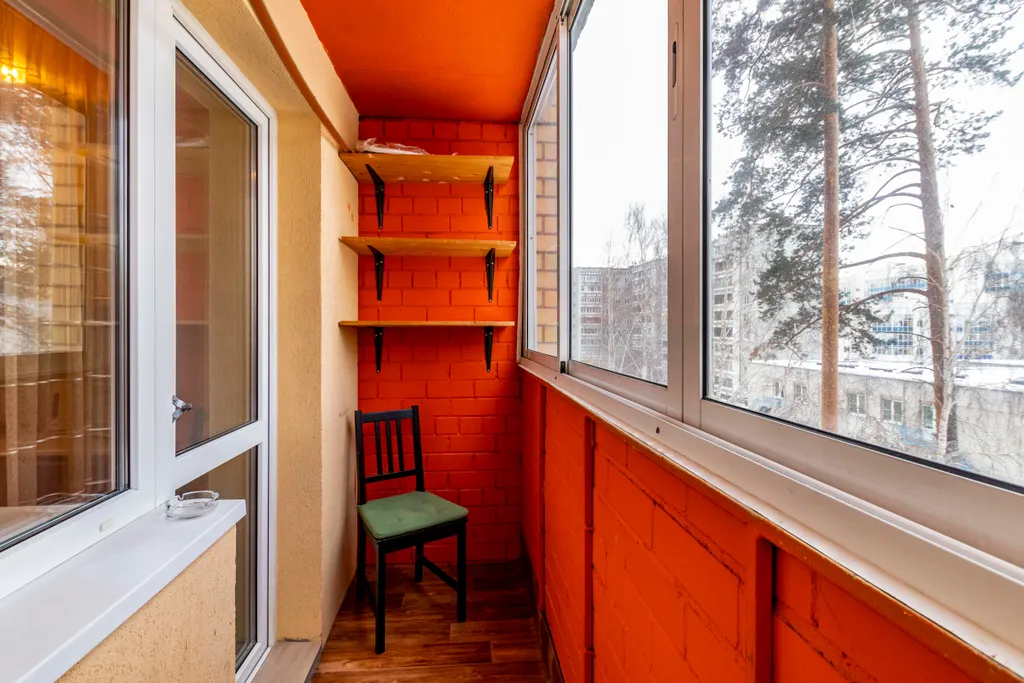 Квартира с балконом для командированных и отдыха