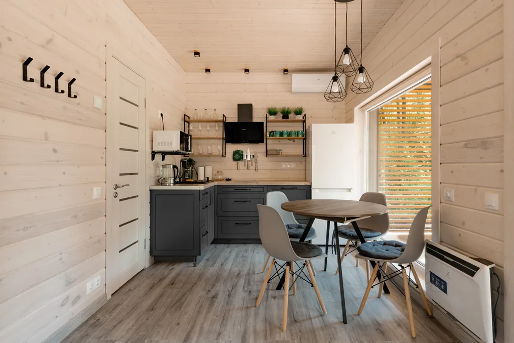 Коттедж в сосновом лесу с сауной