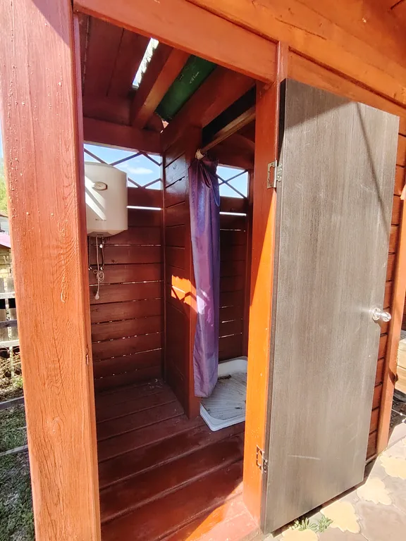 Летний номер с видом на березовый лес