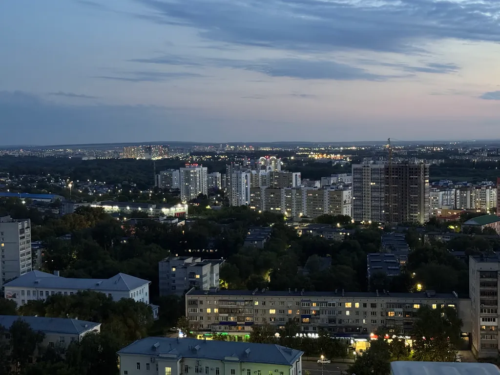 Квартира в центре с видом на Волгу с высоты птичьего полета