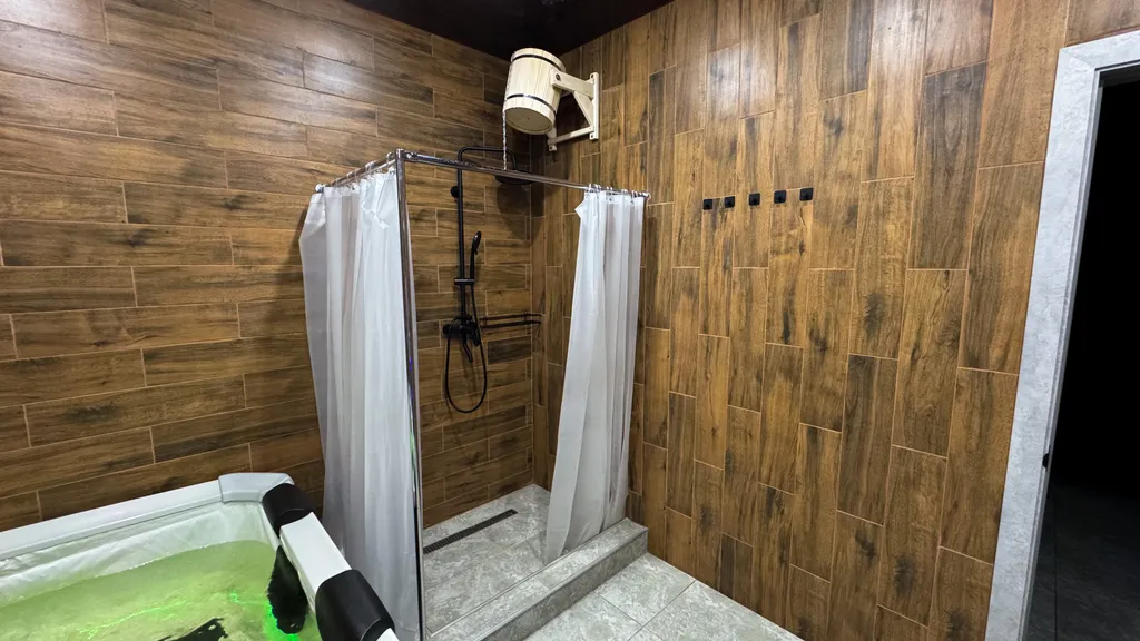 Дом с чаном, баней, джакузи и зоной барбекю