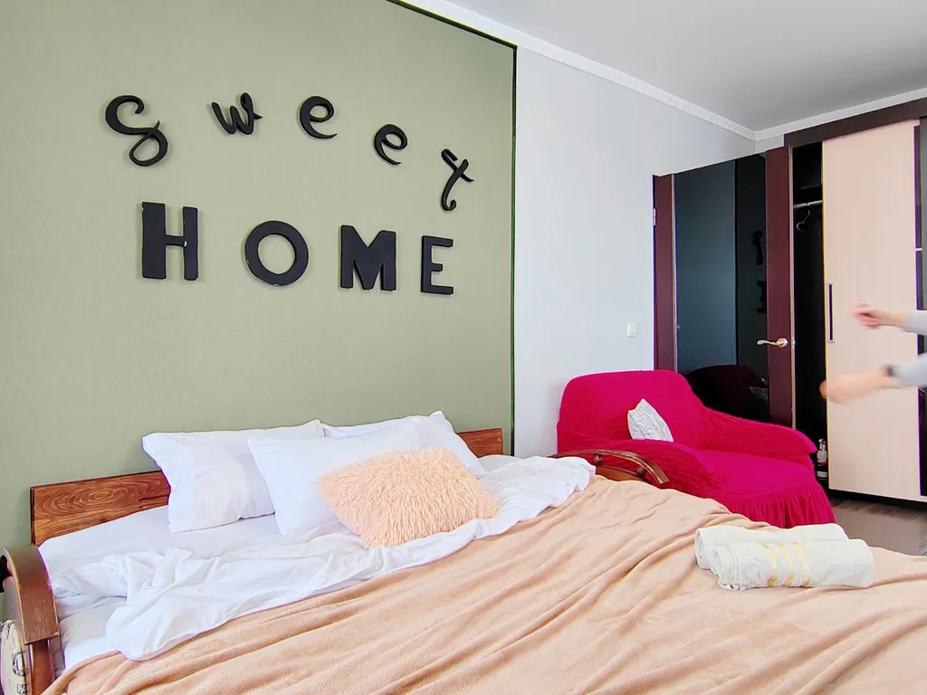 Уютная 1-комнатная квартира в спальном зелёном районе