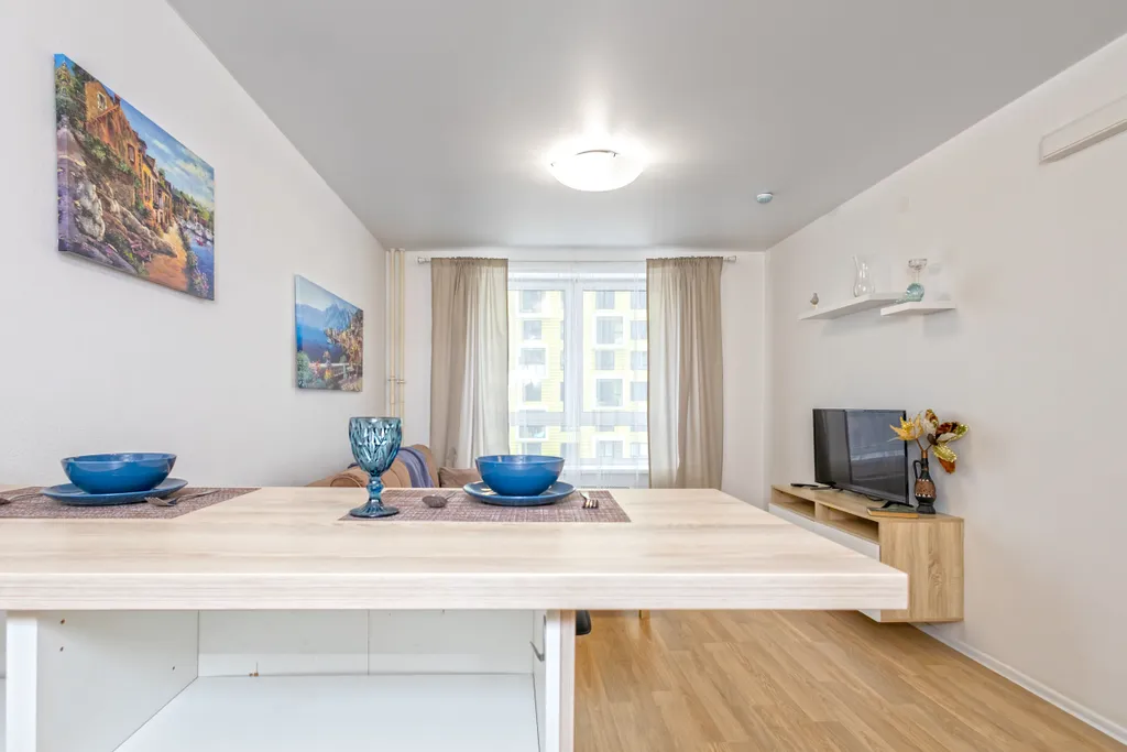 Стильная евродвушка Аликанте рядом с метро