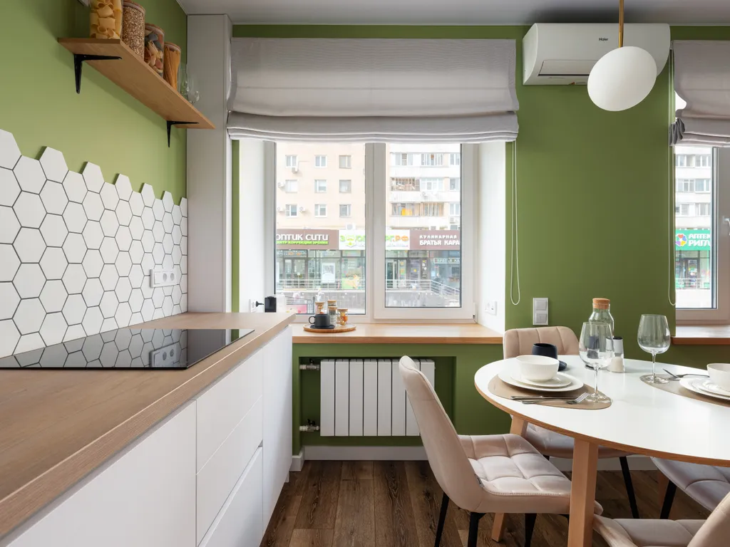 Квартира Квартира Стильная евродвушка в Пресненском районе у метро Белорусская — Москва