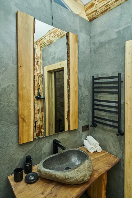 Коттедж Шале с бассейном и джакузи — Красная Поляна