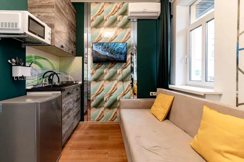 Квартира Уютная квартира-студия на Жуковского — Москва