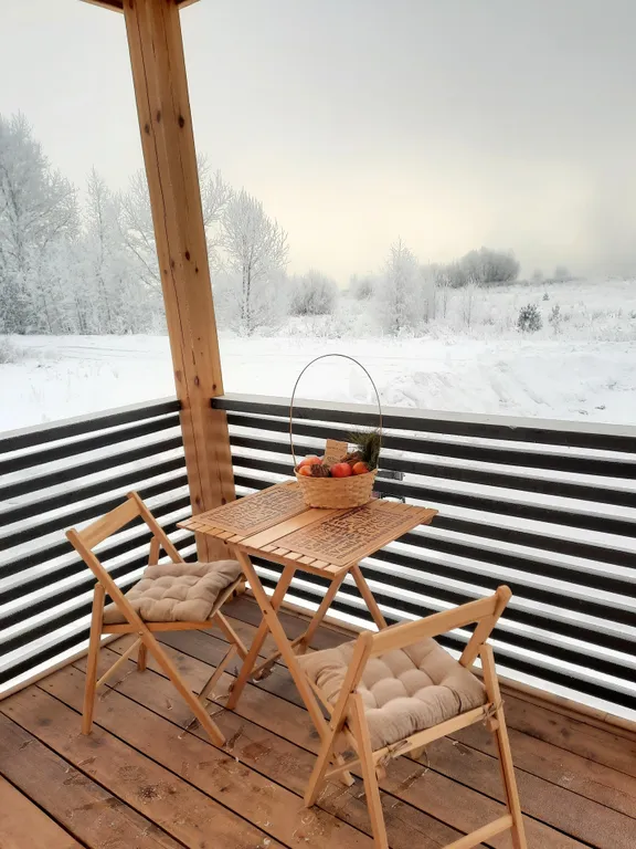 Уютный домик с сауной на берегу Ангары рядом с городом