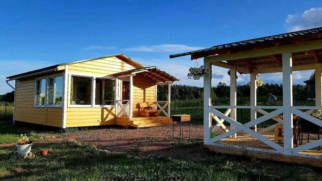 Дом Светлый c видом на Ладожское озеро