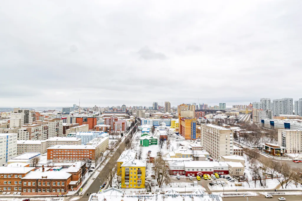 Шикарный вид с 22 этажа на эспланаду | центр | отчетные документы