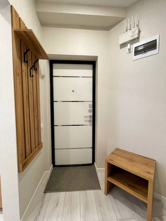 Студия с балконом, красивым видом в 3-х минутах от пляжа