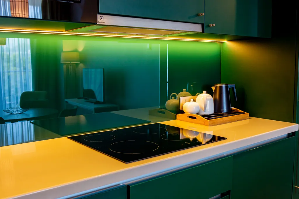 Видовой апартамент с видом на горы в апарт-отеле