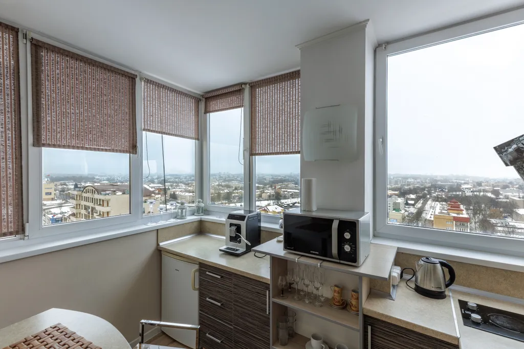 Уютный пентхаус в центре с шикарным панорамным видом и паркингом