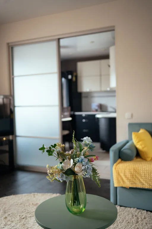 Уютная квартира с видом на лесной массив и парковочной зоной