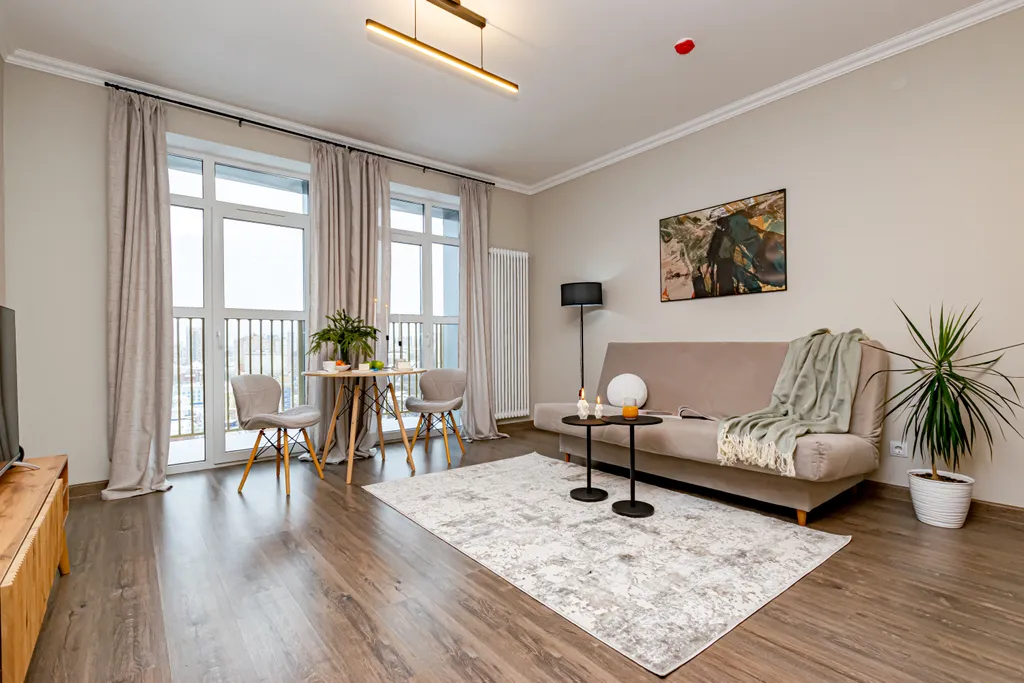 Шикарный вид с 22 этажа на эспланаду | центр | отчетные документы