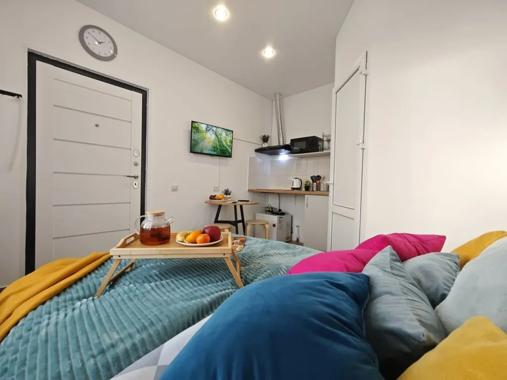 Уютная студия для комфортного проживания двоих гостей