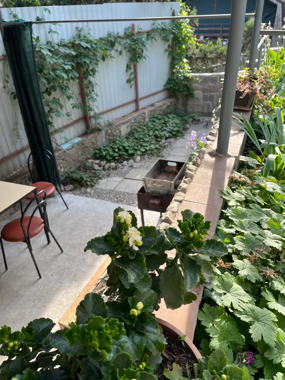 Дом с 2 комнатами и личным большим двором