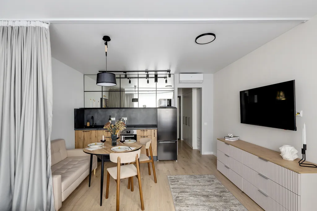 Уютная дизайнерская студия