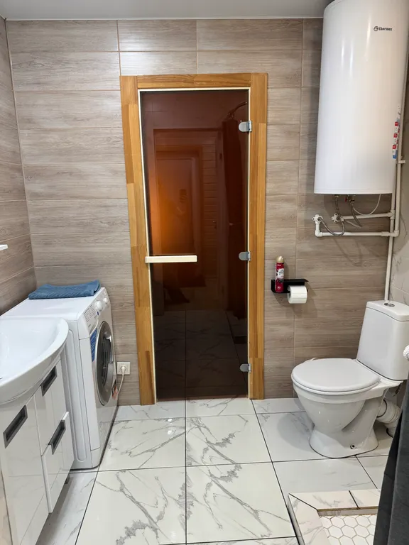 Гостевой дом у залива с сауной