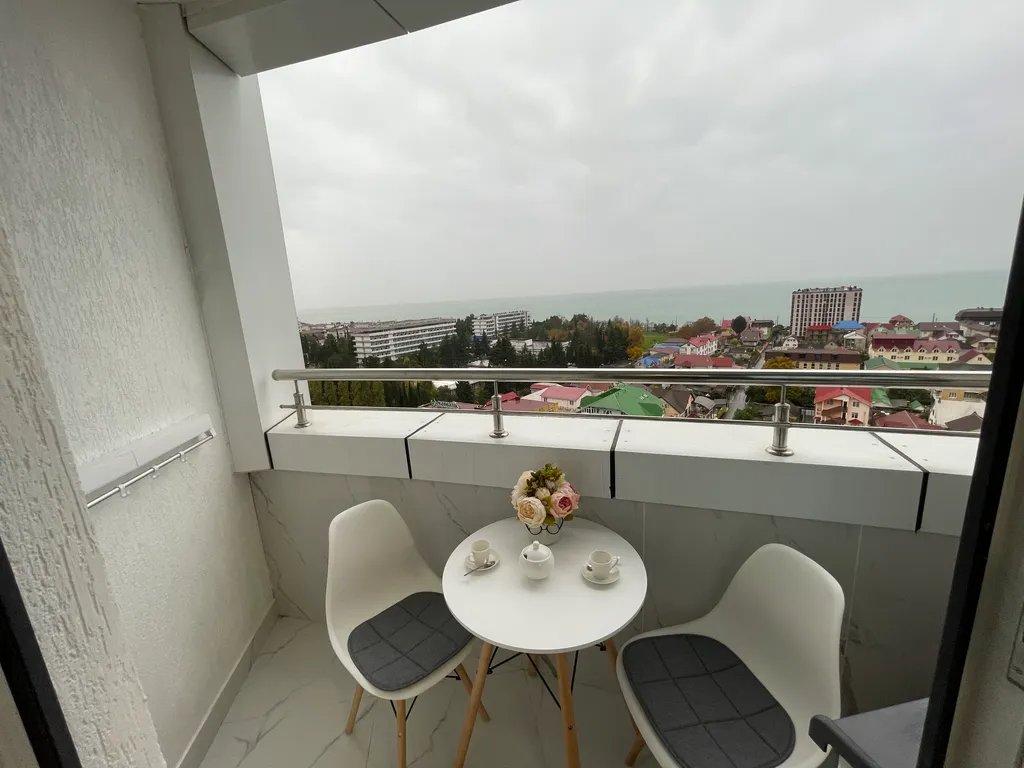 Уютная квартира с потрясающим ремонтом и панорамным видом на море