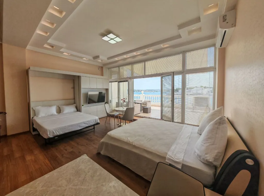 Уютная квартира-студия с видом на море