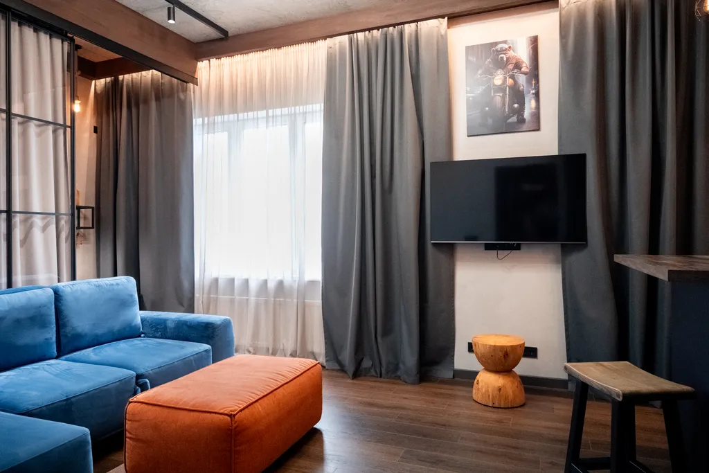 Стильная квартира в стиле Лофт рядом с ТРЦ Планета