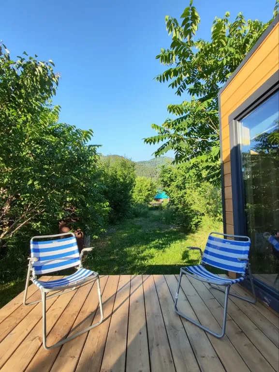 Современный домик 4-местный модульный