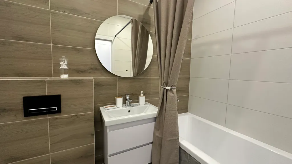 Квартира Квартира Уютная студия с панорамным видом на реку Кубань — Краснодар