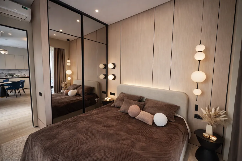 Квартира Дизайнерская квартира с видом на Сити — Москва